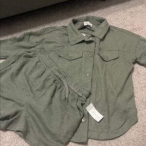 Hippie Rose Dried Basil Two-Piece Set